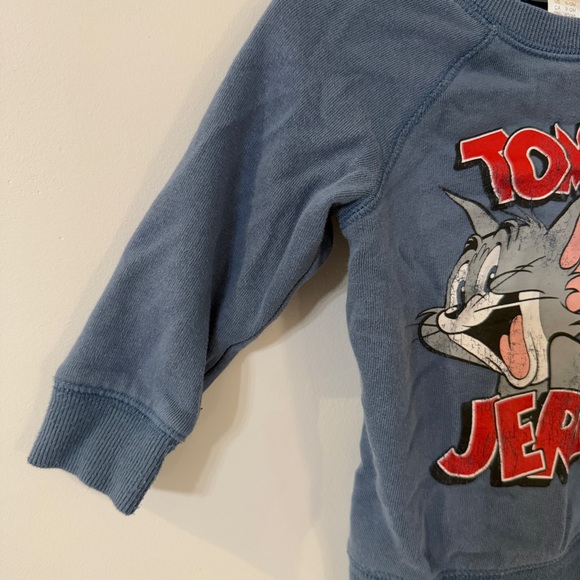 H&M Tom & Jerry graphic sweatshirt size 9-12 months - Picture 4 of 5